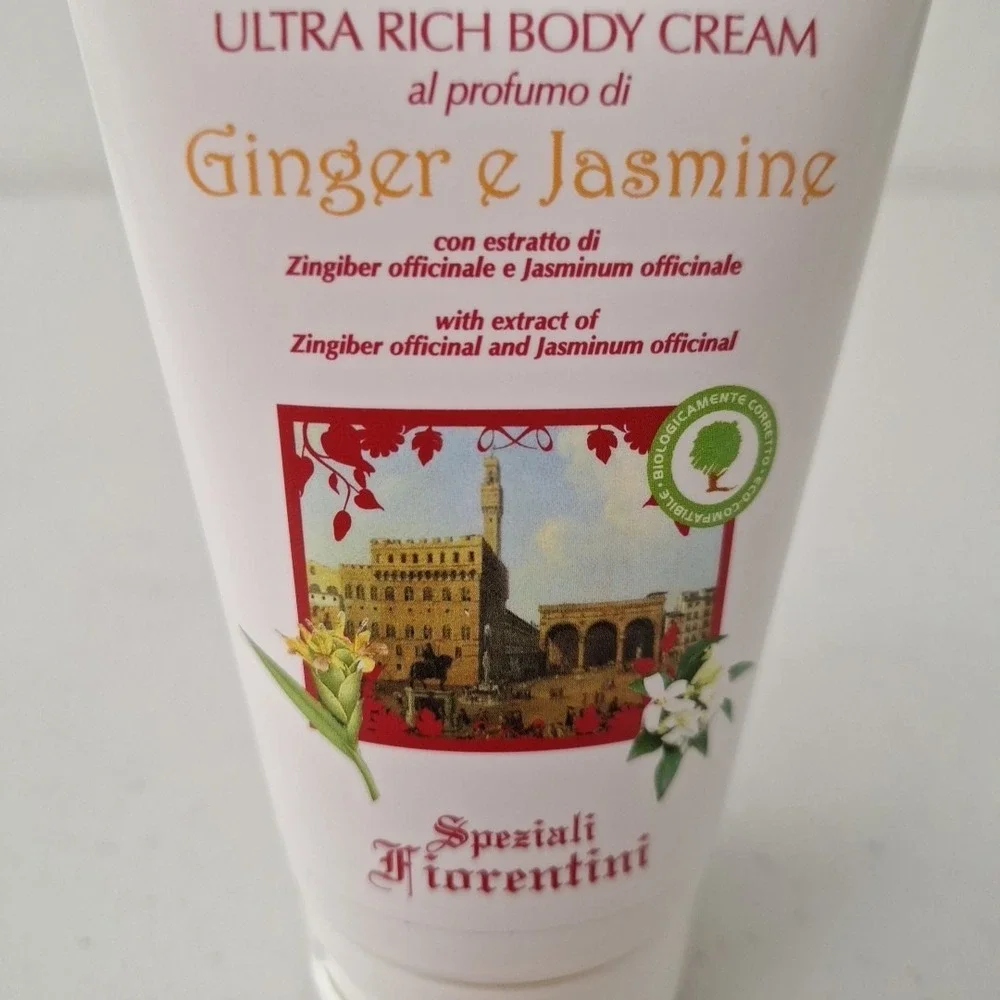 Speziali Fiorentini Ginger & Jasmine MADE IN ITALY 5 oz Ultra Rich Body Cream